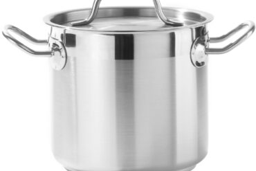 Profesionāla sautējuma/krājumu katls ar vāku Nerūsējošais tērauds 25,7 litri | Adexa SE13232