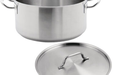 Profesionāls katls ar vāku, nerūsējošais tērauds, 9,0 litri | Adexa SE12617