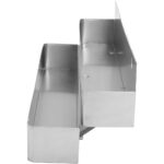 Ātruma margas Nerūsējošais tērauds Dubults 1050x210x240mm | Adexa SRD10521 - Image 6