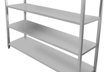 Profesionāla Plauktu Sistēma Nerūsējošs tērauds 1800x500x1500mm 4 plaukti | Adexa SSB18050