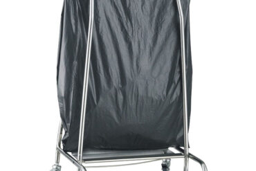 Profesionāls maisu turētāju ratiņš ar ritenīšiem un pedāli, aizvērts mutē | Adexa STBH01