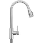 Izlietnes maisītājkrāns ar izvelkamu krānu, nerūsējošā tērauda, ar vienu sviru | Adexa STFR01 - Image 7