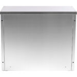 Sienas skapja skapis ar durvīm Nerūsējošais tērauds 800x400x650mm | Adexa SWC80402D - Image 3