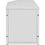 Stūra sienas skapītis Nerūsējošais tērauds 800x800x400x400x650mm | Adexa SWCCN80402DR - Image 3