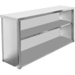 Sienas skapītis skapis Nerūsējošais tērauds 1400x400x800mm | Adexa SWCH14040 - Image 4