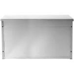 Sienas skapītis skapis Nerūsējošais tērauds 1400x400x800mm | Adexa SWCH14040 - Image 5