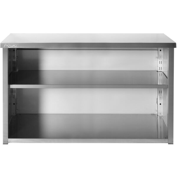 Sienas skapītis skapis Nerūsējošais tērauds 1400x400x800mm | Adexa SWCH14040