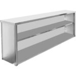 Sienas skapītis no nerūsējošā tērauda 1800x400x800mm | Adexa SWCH18040 - Image 2