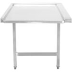 Izkrāmēšanas galds Kreisā puse 1100x650x850mm Bez apakšējās plaukta Bez aizsargsienas Nerūsējošais tērauds | Adexa SWT11065R - Image 2