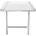 Izkrāvēšanas galds Labā puse 1100x650x850mm Bez apakšējā plaukta Bez aizsargmales Nerūsējošs tērauds | Adexa SWT11065L - Image 4