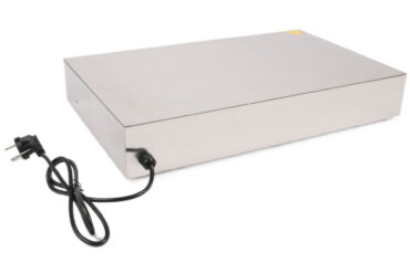 Komerciālais sildīšanas paplāte Nerūsējošais tērauds GN1/1 530x325mm | Adexa TSWP53