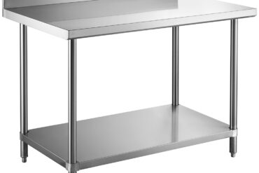 Profesionālais darba galds Nerūsējošā tērauda Apakšlīmenis Aizsargs 1800x600x900mm | Adexa W218E60180B