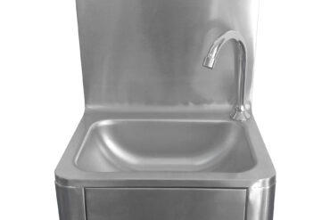 Komerciālais roku mazgāšanas izlietne, ceļgalu kontrole, nerūsējošais tērauds | Adexa WB002