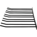 Vīna glāžu turētājs Melns Sienas stiprinājums Garums 400mm 20 vīna glāzes | Adexa WGA58500400B - Image 3