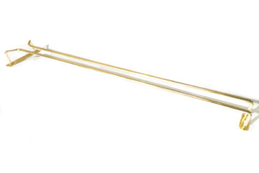 Vīna glāžu turētājs Zelts Pie griestiem stiprināms Garums 600mm 7 vīna glāzes | Adexa WGR124G
