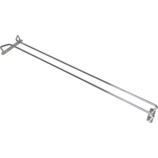 Vīna glāžu turētājs Sudrabs Pie griestiem piestiprināms Garums 600mm 7 vīna glāzes | Adexa WGR124S