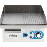 Komerciāla Griddle Gluda/Rievojama Mazā 1 zona 2kW Elektriska | Adexa WHEG810AFR - Image 4
