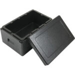 EPP Siltināts pārtikas pārvadātājs ar augšējo iekraušanu / Termo kaste 32 litri, ieskaitot 3xGN1/3 konteinerus ar vāku un rokturi | Adexa WHEPP313 - Image 3