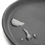 Neslīdošs servēšanas paplāte Super plastmasa Apaļa 14" Melna | Adexa WHF1400 - Image 4