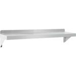 Sienas plaukts no nerūsējošā tērauda 1800x350x250mm | Adexa WHWS35180