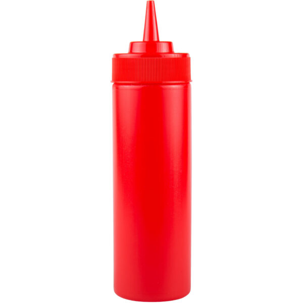 Saspiežamas mērces pudeles 341ml/12oz sarkanas | Adexa WQSB12WR