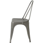 Bistro ēdamistabas krēsls Tērauda Gun Metal Iekštelpās | Adexa WW163DG - Image 5