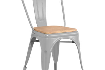 Bistro Ēdamistabas Krēsls Tērauda Pelēks Iekštelpām | Adexa WW170GN