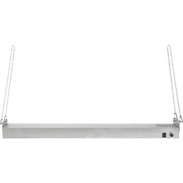 Komerciālais piekārtās konstrukcijas gantrijs ar siltuma elementu, apgaismojumu un ķēdēm 1200 mm | Adexa XDHHB1200N