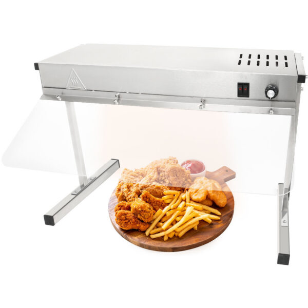 Komerciālais Portāls ar Lentu sildītāju, apgaismojumu un šķaudīšanas aizsargu 650x315x457mm | Adexa XDHHC600SG