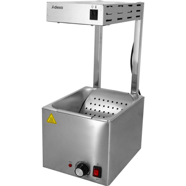 Komerciāls infrasarkanais ēdienu un čipsu sildītājs GN1/2 | Adexa XDIFCW8