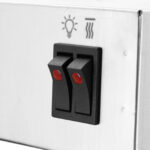 Komerciāls infrasarkanais ēdienu un čipsu sildītājs GN1/2 | Adexa XDIFCW8 - Image 2