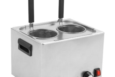 Komerciāls makaronu vārītājs Elektrisks 2 grozi 8 litri Galda virsma | Adexa XDPAC8