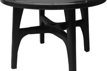 Apaļais terases galds 3 pēdas tumši pelēks Ø920x720mm | | Adexa XDT320