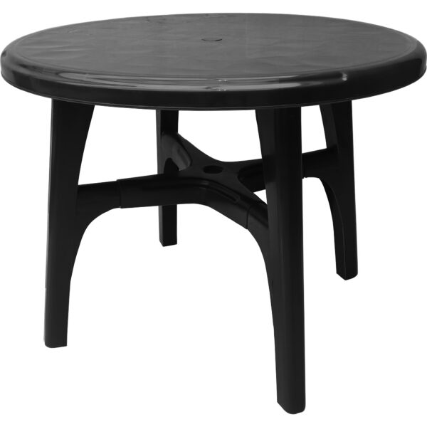 Apaļais terases galds 3 pēdas tumši pelēks Ø920x720mm | | Adexa XDT320