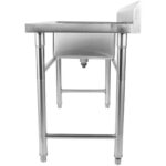 Komerciālā izlietne Nerūsējošais tērauds 1380x602x900mm 1 bļoda pa kreisi Aizsargsiena | Adexa YDRST60140L - Image 7