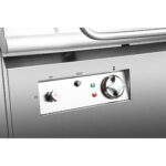 Profesionāla elektriskā noliecamā bratt panna 60 litri 9kW 700mm dziļuma | Adexa ZHTS60 - Image 6