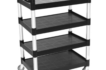 Profesionāls liels daudzfunkcionāls 4 līmeņu ratiņš 1010x500x1260mm | Adexa HZMCC5014