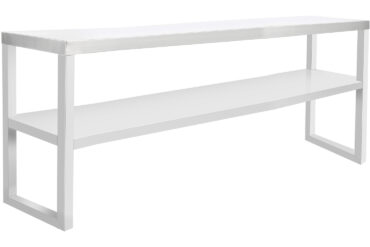 Komerciāla virtuves pakaramā sistēma 2 līmeņos Nerūsējošais tērauds 1400x370x700mm | Adexa WHDS1403770