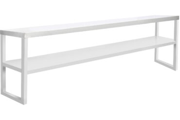 Komercvirtuves strēle 2 līmeņi Nerūsējošais tērauds 1800x370x700mm | Adexa WHDS1803770