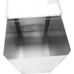 Virtuves sastāvdaļu pārnēsājamais grozs no nerūsējošā tērauda 120 litri | Adexa AEK46 - Image 5