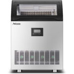 Komerciāla ledus kubiņu mašīna Zem letes 120kg/24h Nerūsējošais tērauds Digitālā vadība | Adexa CIM120SSD - Image 3
