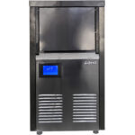 Komerciāla ledus kubiņu mašīna Caurspīdīgs ledus Atsevišķi kubiņi 30kg/24h Melna Digitālie vadības elementi | Adexa GI30BD - Image 2