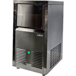 Tirdzniecības ledus kubiņu mašīna Caurspīdīgs ledus Individuāli kubiņi 30kg/24h Melns Manuāla vadības pults | Adexa GI30BM