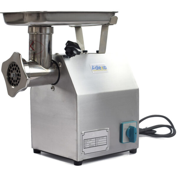 Profesionāls gaļas maļamais aparāts 120kg/h nerūsējošais tērauds | Adexa DQ12