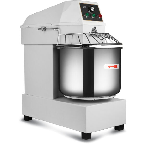 Profesionāls spirālveida mīklas mikseris 60 litri Fiksēta galva Fiksēta bļoda 2 ātrumi 380V/3 fāzes | Adexa SH60