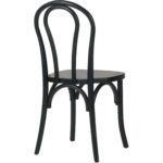 Ēdamistabas krēsls no melnas kaučukkoka | | Adexa GS90003B - Image 6