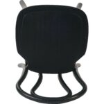 Ēdamistabas krēsls no melnas kaučukkoka | | Adexa GS90003B - Image 7