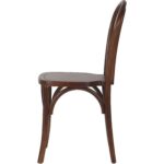 Ēdamistabas krēsls no riekstkoka gumijkoka | | Adexa GS90003LE - Image 7