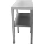 Komerciālā virtuves platforma 2 līmeņi Nerūsējošais tērauds 600x335x700mm | Adexa WHES603470 - Image 4