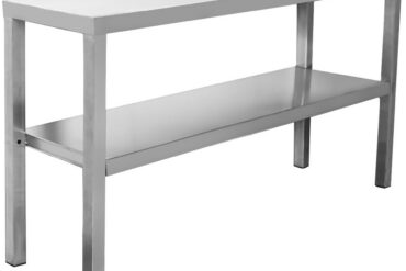 Komercvirtuves garnīrs 2 līmeņi Nerūsējošais tērauds 900x335x700mm | Adexa WHES903470